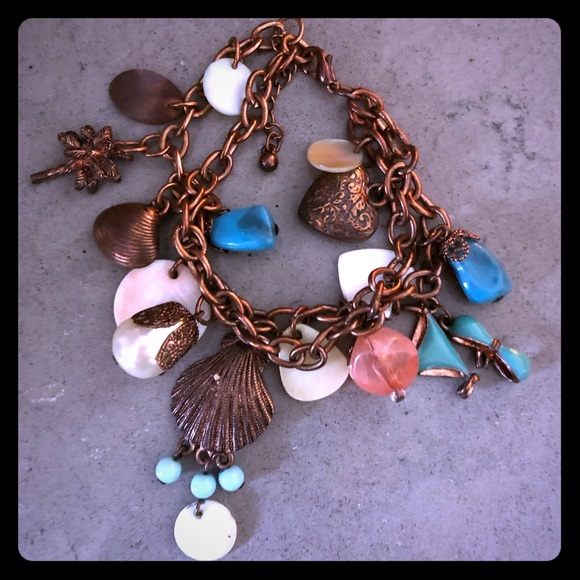 Jewelry - Beautiful coastal beach Charm bracelet